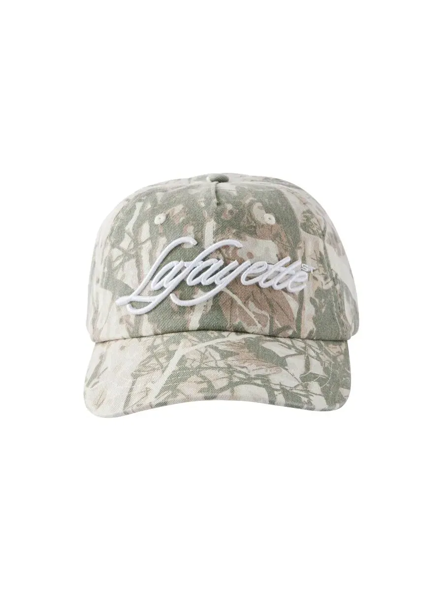 Кепка-пятипанелка с вышитым логотипом, Cotton On, Tree Camo Lafayette — изображение 4 из 7