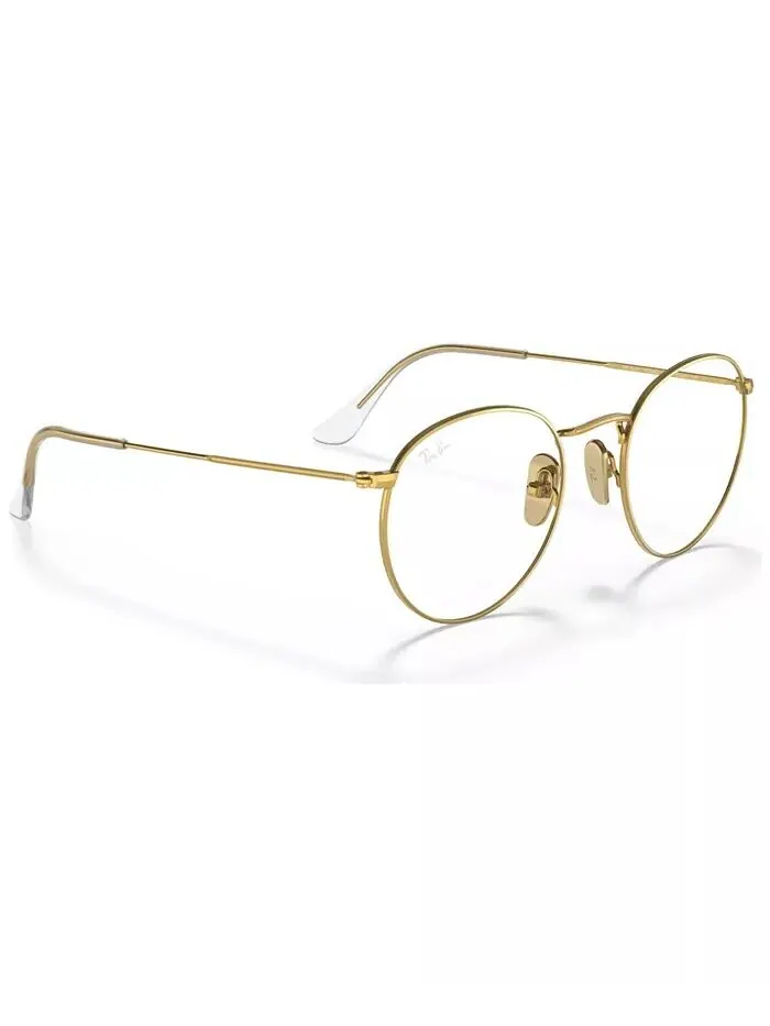 Круглые очки унисекс с титановой оптикой Ray-Ban — 4