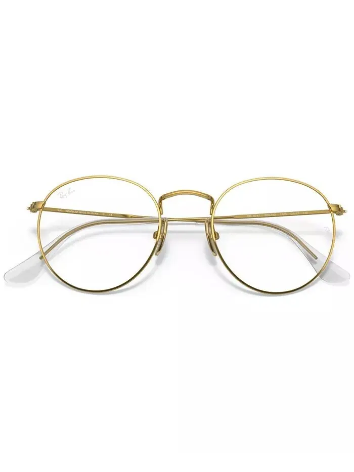 Круглые очки унисекс с титановой оптикой Ray-Ban — 5