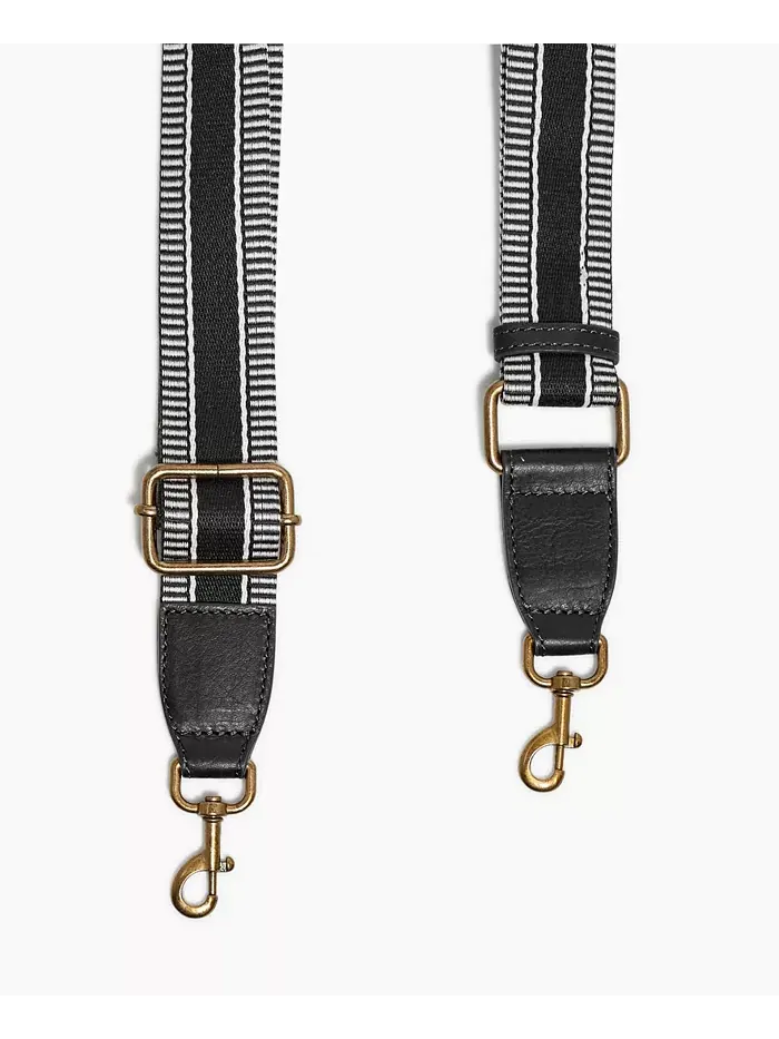 Полосатый ремешок Web Strap American Leather Co. — изображение 2 из 3, черный