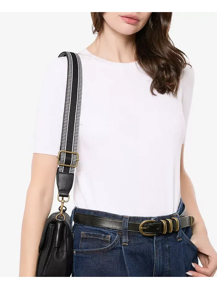 Полосатый ремешок Web Strap American Leather Co. — изображение 3 из 3, черный