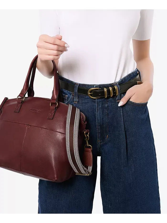 Полосатый ремешок Web Strap American Leather Co. — изображение 3 из 3, кордованский