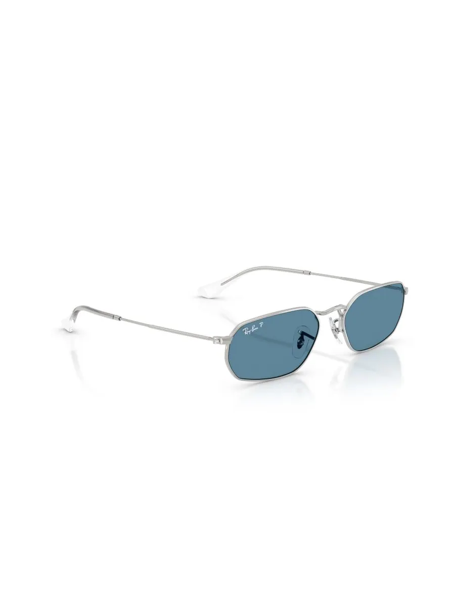 Солнцезащитные очки унисекс с поляризацией, RB3947 Ray-Ban — изображение 6 из 6, серебряный