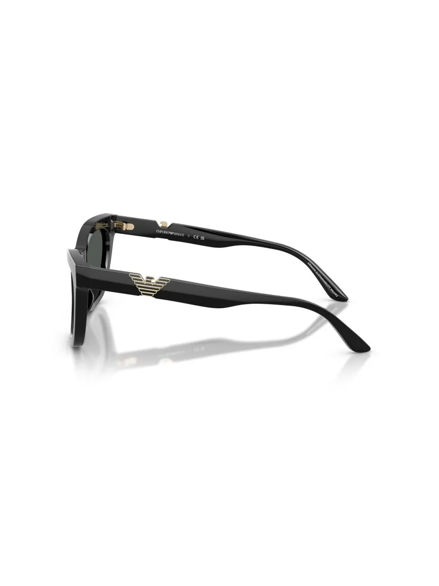 Женские солнцезащитные очки кошачий глаз, EA4259U Emporio Armani — изображение 3 из 5, черный