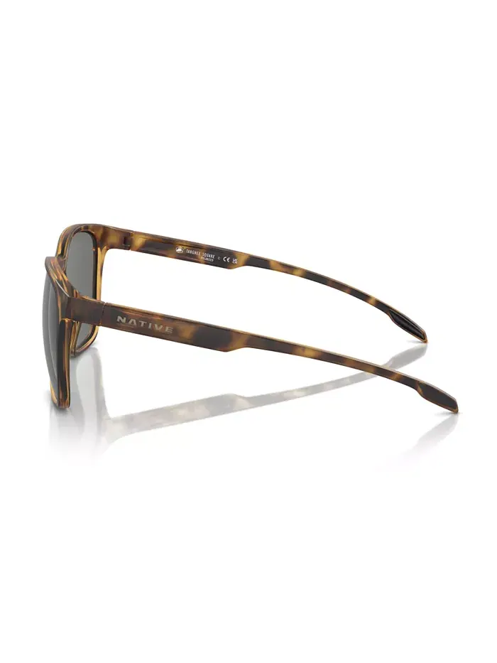 Унисекс поляризованные солнцезащитные очки, Targhee Square Xd9046 Native Eyewear — изображение 4 из 6, серый