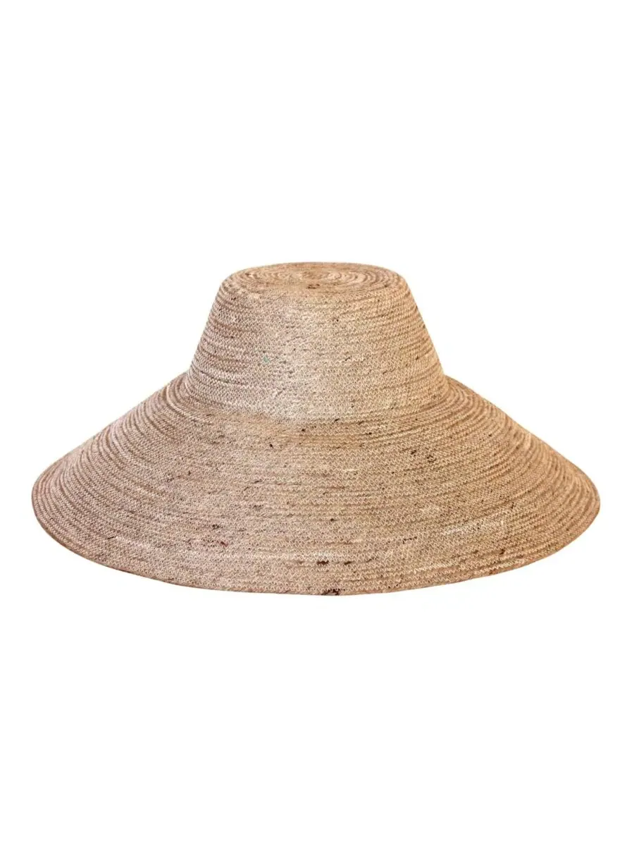 Шляпа из джута с широкими полями Riri Straw Hat Brunna.co — бежевый