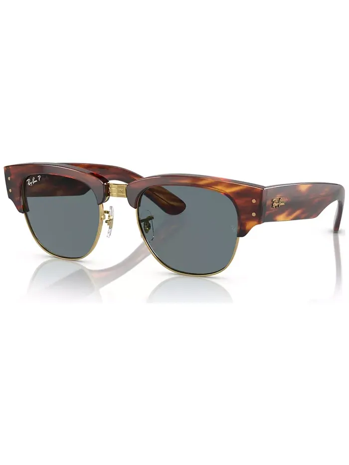 Унисекс поляризованные солнцезащитные очки, Mega Clubmaster Ray-Ban