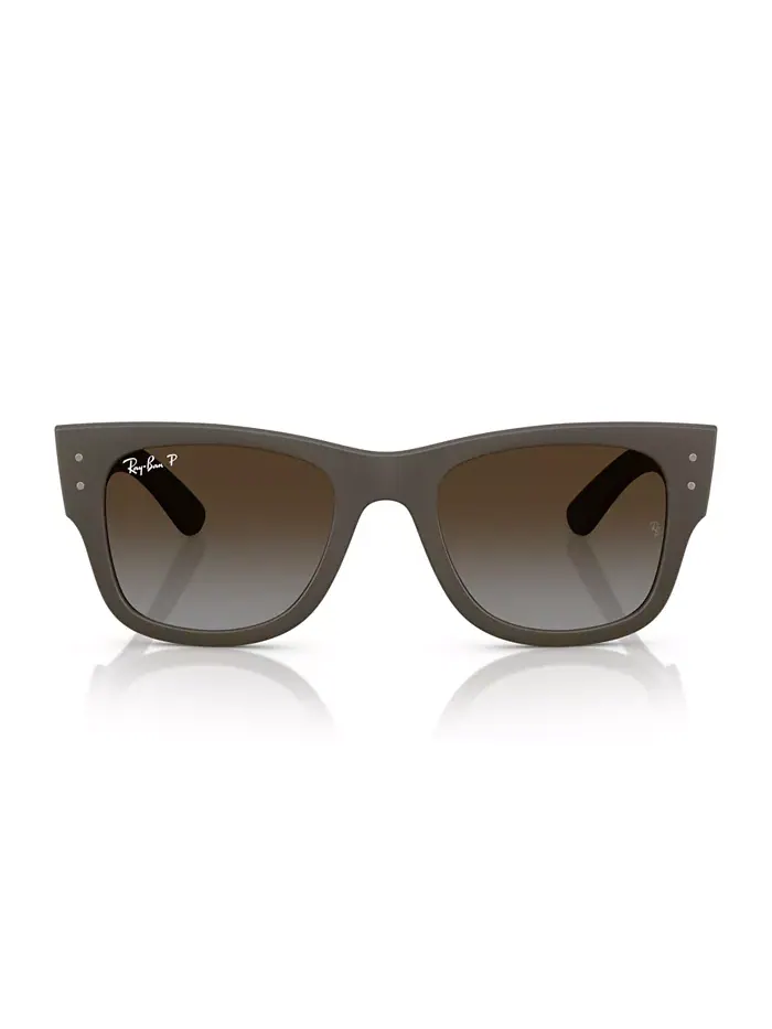 Унисекс поляризованные солнцезащитные очки, RB4840S Ray-Ban — изображение 2 из 10, песочный коричневый