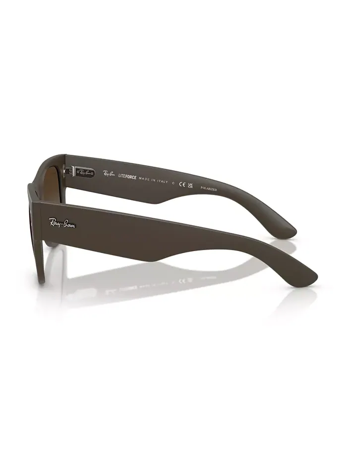 Унисекс поляризованные солнцезащитные очки, RB4840S Ray-Ban — изображение 6 из 10, песочный коричневый