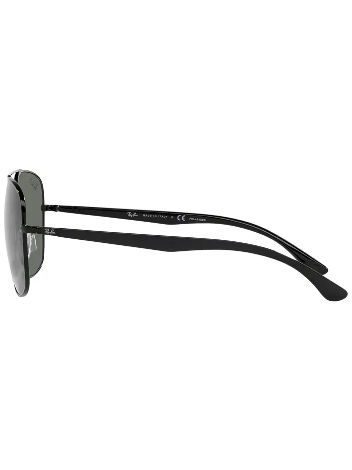 Унисекс поляризованные солнцезащитные очки, RB3683 56 Ray-Ban — изображение 2 из 6, черный