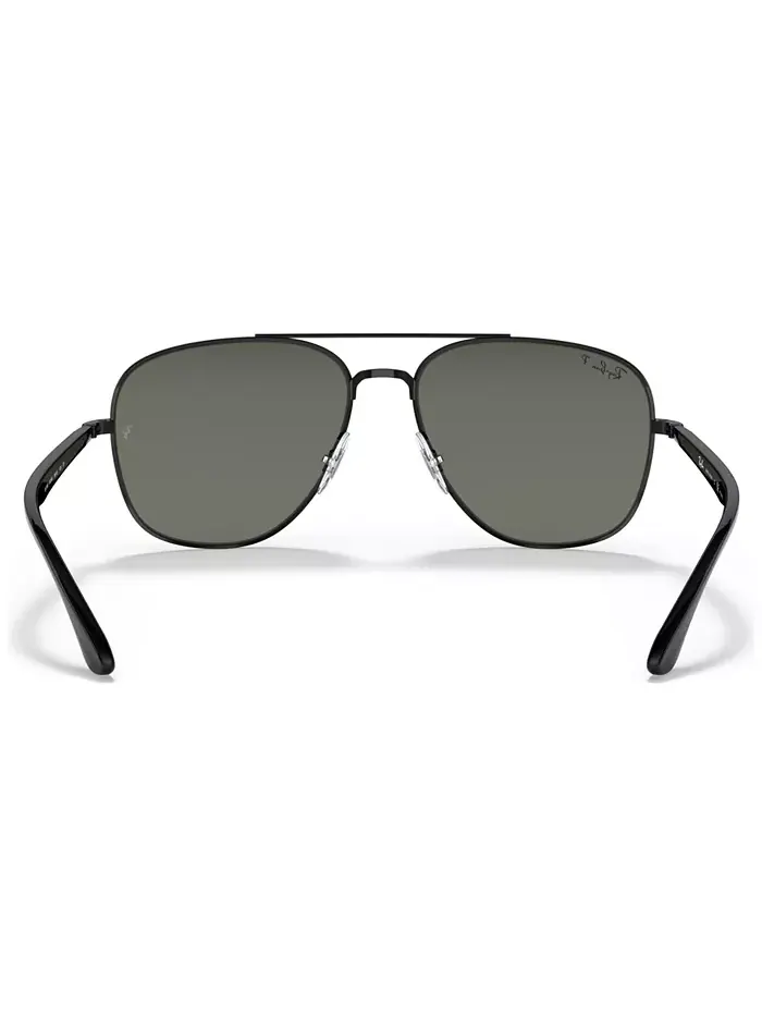Унисекс поляризованные солнцезащитные очки, RB3683 56 Ray-Ban — изображение 4 из 6, черный