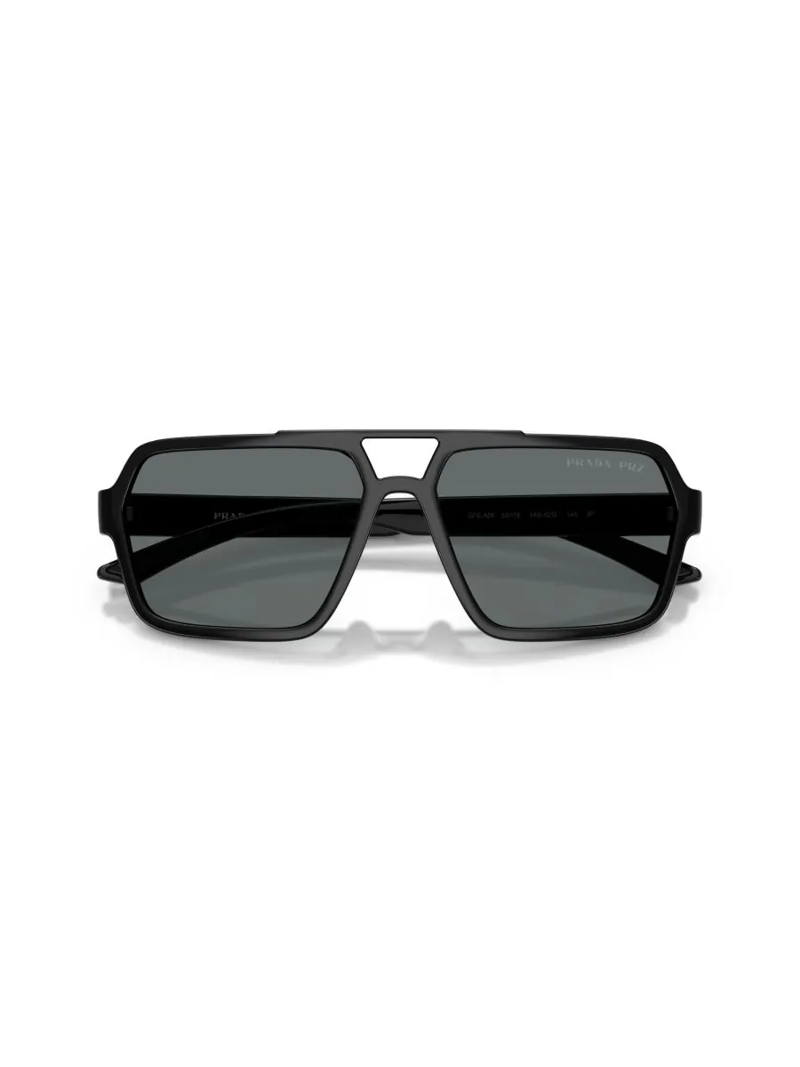 Мужские поляризованные солнцезащитные очки, PS A06S PRADA LINEA ROSSA — изображение 2 из 6, черный