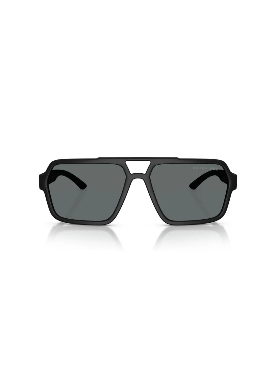 Мужские поляризованные солнцезащитные очки, PS A06S PRADA LINEA ROSSA — изображение 5 из 6, черный