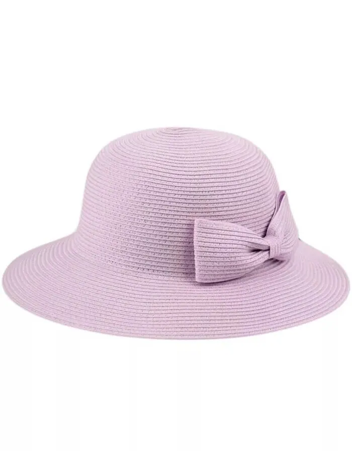 Анжела и Уильям Панама от солнца с лентой и плетением Poly Braid Epoch Hats Company — фиолетовый