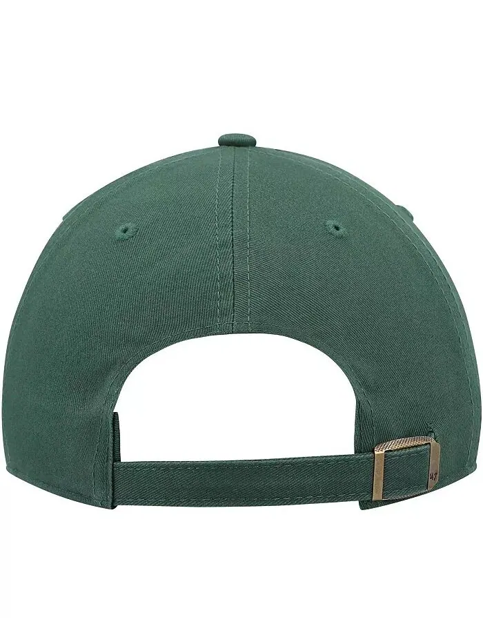 Женская кепка Hunter Green Milwaukee Bucks Miata Clean Up Logo Adjustable '47 Brand — изображение 5 из 5