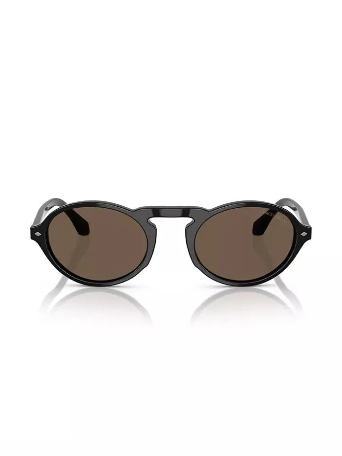 Мужские солнцезащитные очки Giorgio Armani — изображение 2 из 6, черный