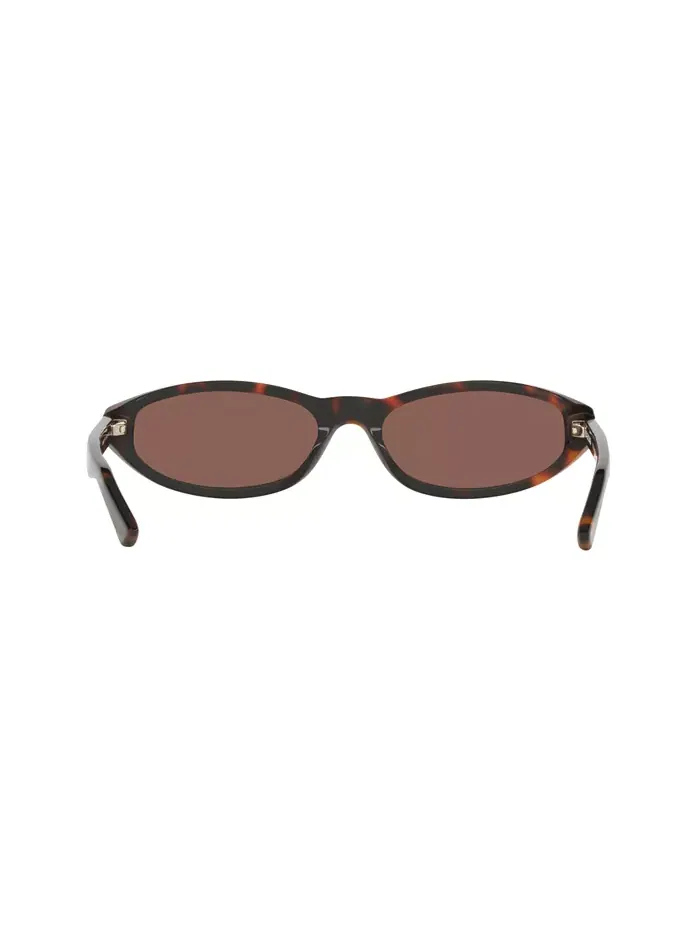 Унисекс маленькие солнцезащитные очки, BB0007S 6E000197 Balenciaga — изображение 4 из 5, коричневый