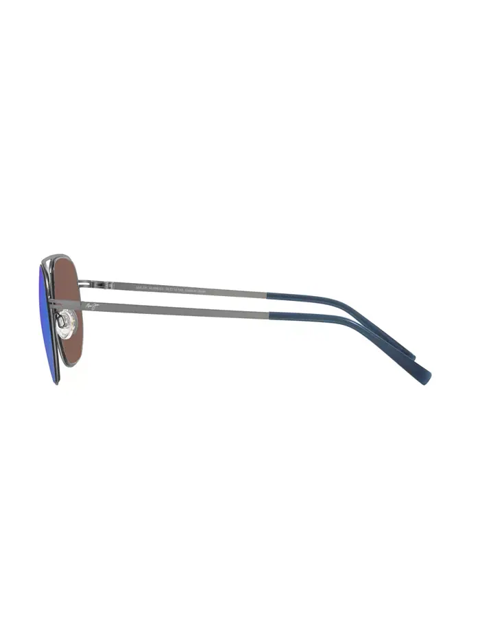 Унисекс поляризационные солнцезащитные очки, Sharks Cove Maui Jim — изображение 3 из 4, серый синий