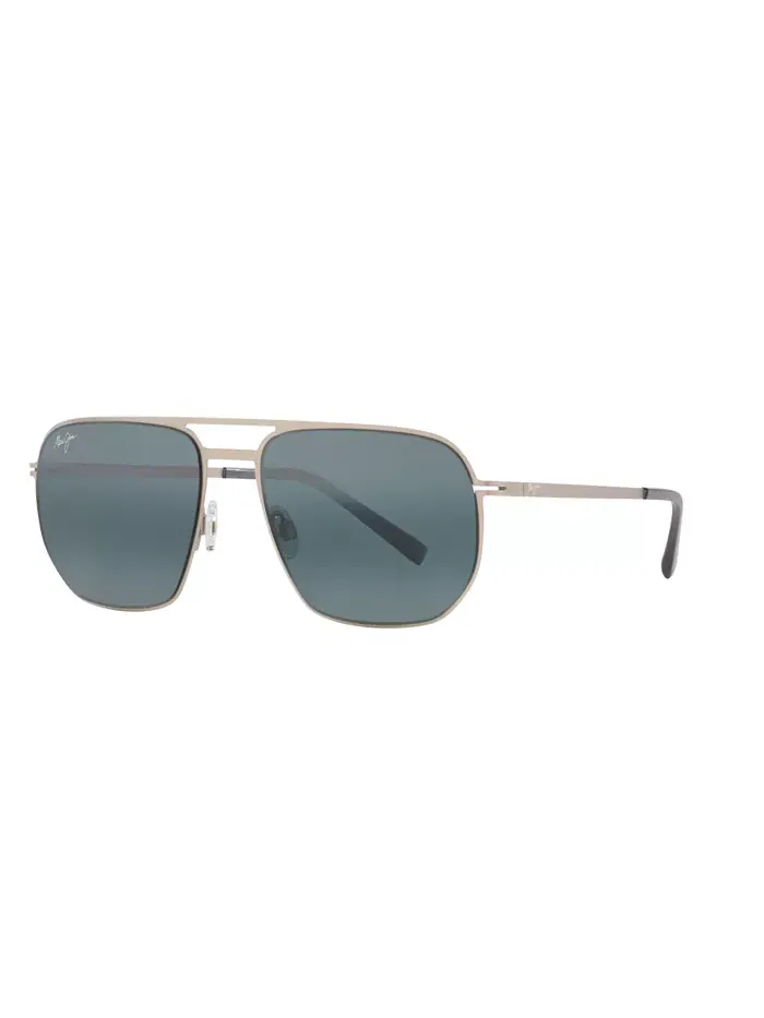 Унисекс поляризационные солнцезащитные очки, Sharks Cove Maui Jim — изображение 1 из 5, серебряный