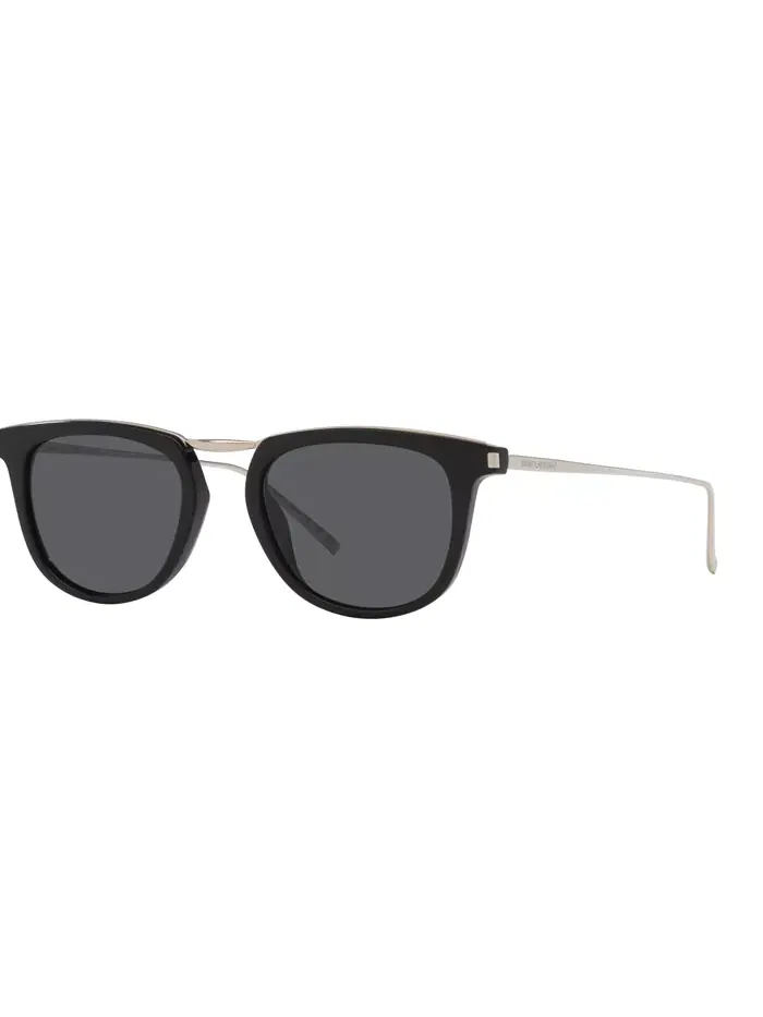 Унисекс маленькие солнцезащитные очки, SL 753 YS000620 Saint Laurent — изображение 1 из 5, черный