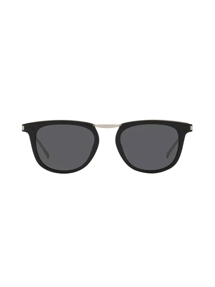 Унисекс маленькие солнцезащитные очки, SL 753 YS000620 Saint Laurent — изображение 2 из 5, черный