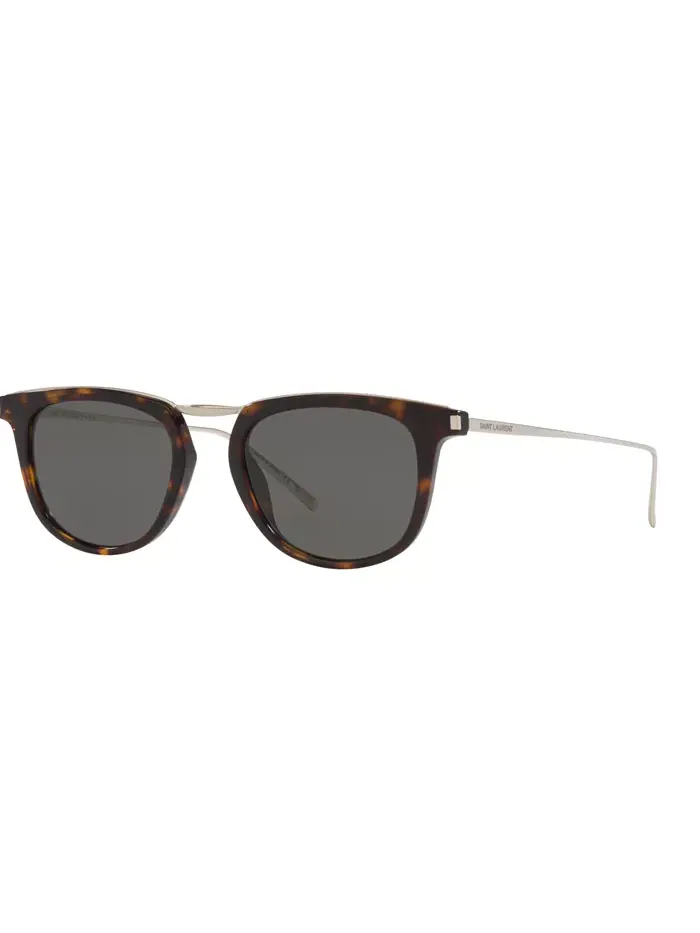 Унисекс маленькие солнцезащитные очки, SL 753 YS000620 Saint Laurent