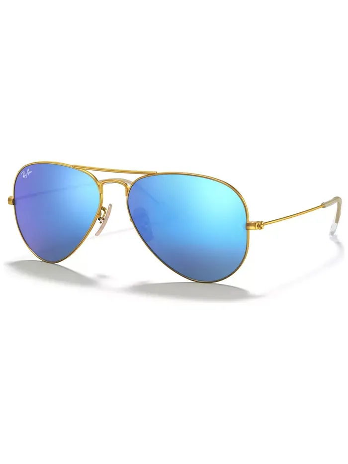 Солнцезащитные очки, RB3025 AVIATOR MIRROR Ray-Ban — изображение 1 из 6, синий