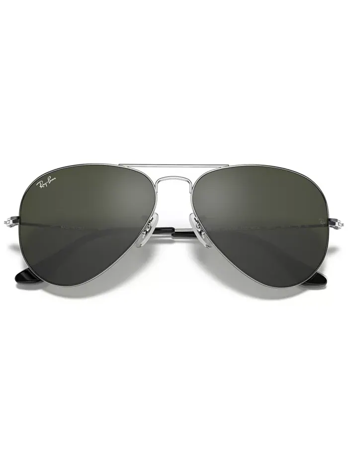 Солнцезащитные очки, RB3025 AVIATOR MIRROR Ray-Ban — изображение 6 из 6, серебряный