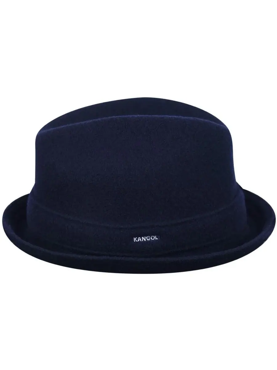 Мужская шерстяная фетровая шляпа-федора для игрока Kangol — изображение 2 из 2, синий