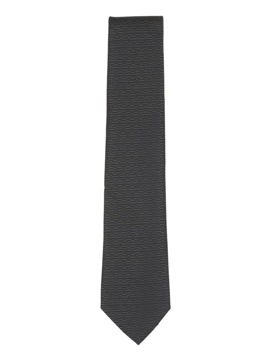 Мужской галстук Tarrant Solid Perry Ellis Portfolio — изображение 2 из 3, черный