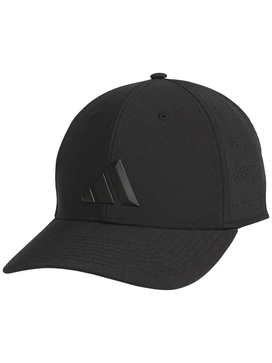 Мужская кепка Game Day из эластичной ткани Adidas — изображение 2 из 3, черный