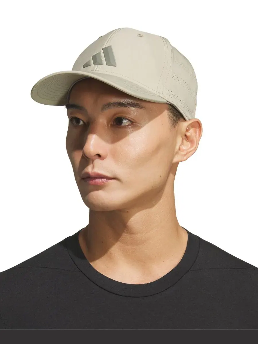 Мужская кепка Game Day из эластичной ткани Adidas — изображение 1 из 4, хаки