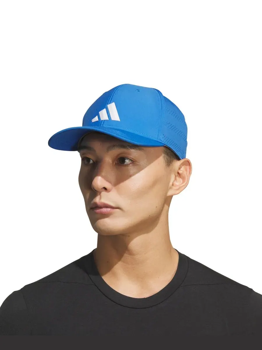 Мужская кепка Game Day из эластичной ткани Adidas — изображение 1 из 4, синий