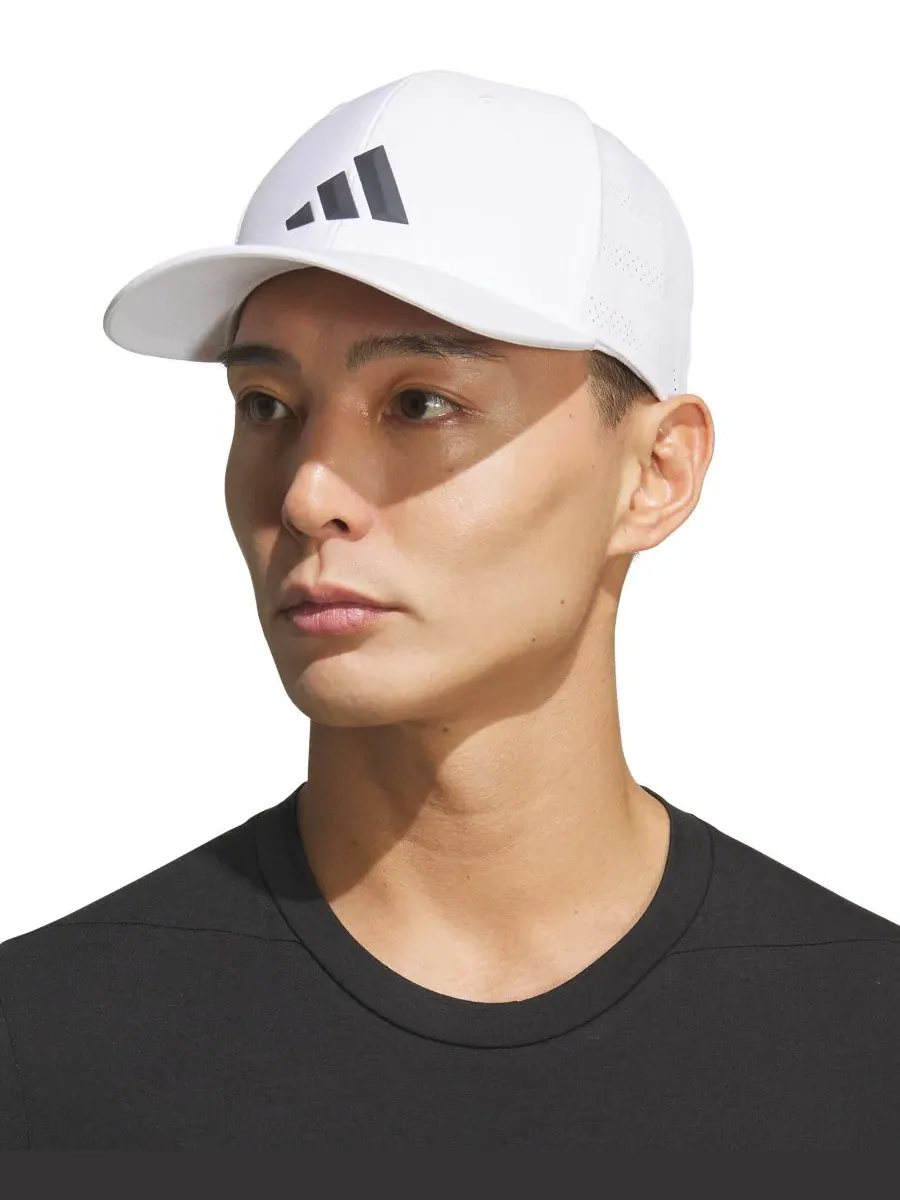 Мужская кепка Game Day из эластичной ткани Adidas — изображение 1 из 3, белый