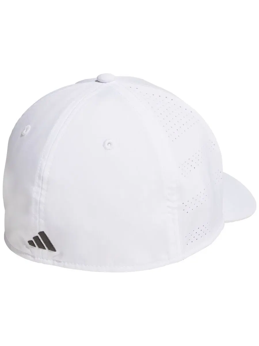 Мужская кепка Game Day из эластичной ткани Adidas — изображение 3 из 3, белый