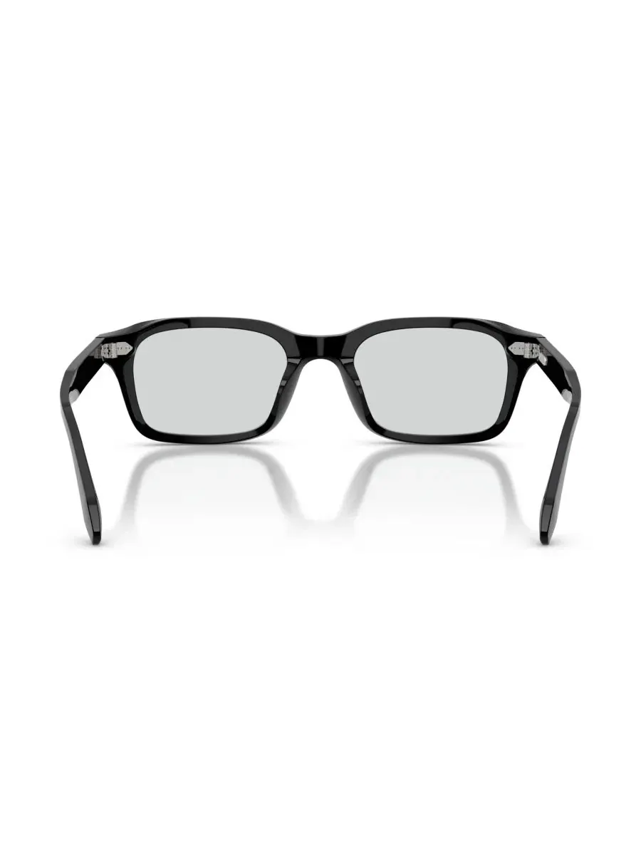 Очки с оправой в форме подушки, ацетатные, полный обод, модель OV5588U N.08 Oliver Peoples — изображение 2 из 5, черный