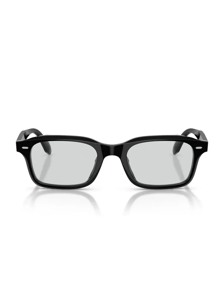 Очки с оправой в форме подушки, ацетатные, полный обод, модель OV5588U N.08 Oliver Peoples — изображение 4 из 5, черный