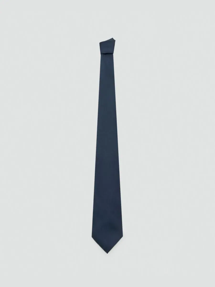 Галстук Plain Silk Tie MANGO