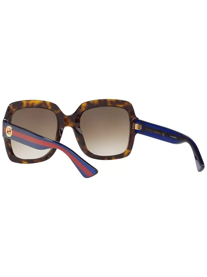 Женские солнцезащитные очки, GG0036SN Gucci — изображение 2 из 8, коричневый