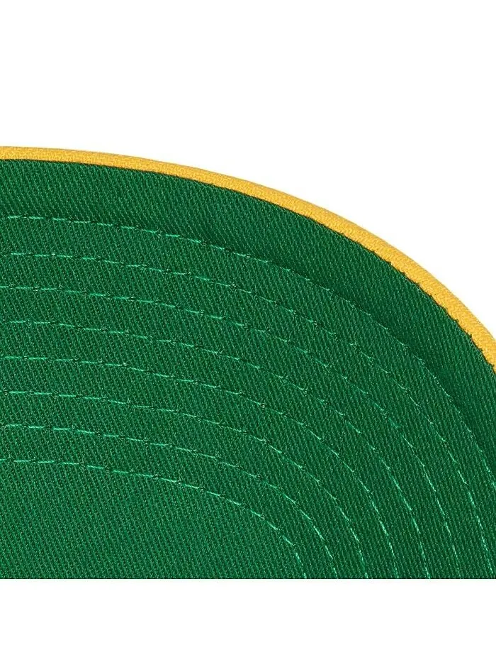 Мужская фиолетово-золотая кепка Los Angeles Lakers Soul XL Logo Pro Crown Snapback Mitchell & Ness — изображение 3 из 3
