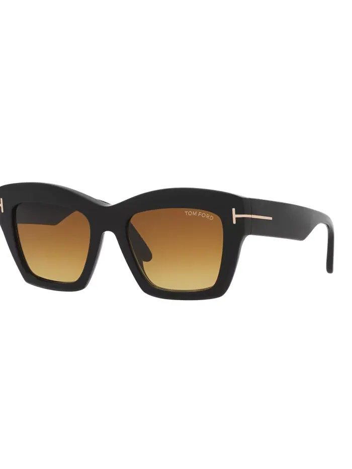 Женские солнцезащитные очки большого размера, FT1191 TR001936 Tom Ford — изображение 1 из 5, черный
