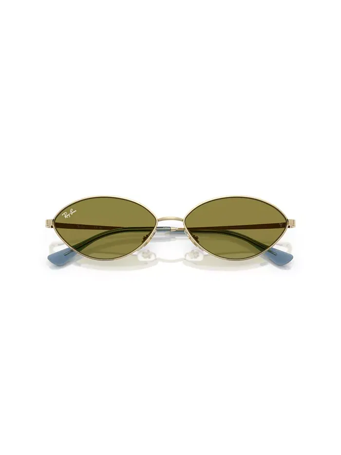 Унисекс поляризованные солнцезащитные очки, RB3757 Ray-Ban — изображение 2 из 6, бледный золотистый