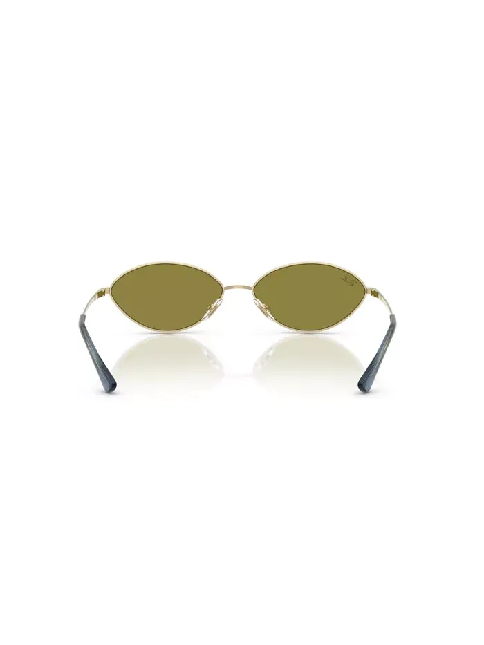 Унисекс поляризованные солнцезащитные очки, RB3757 Ray-Ban — изображение 3 из 6, бледный золотистый