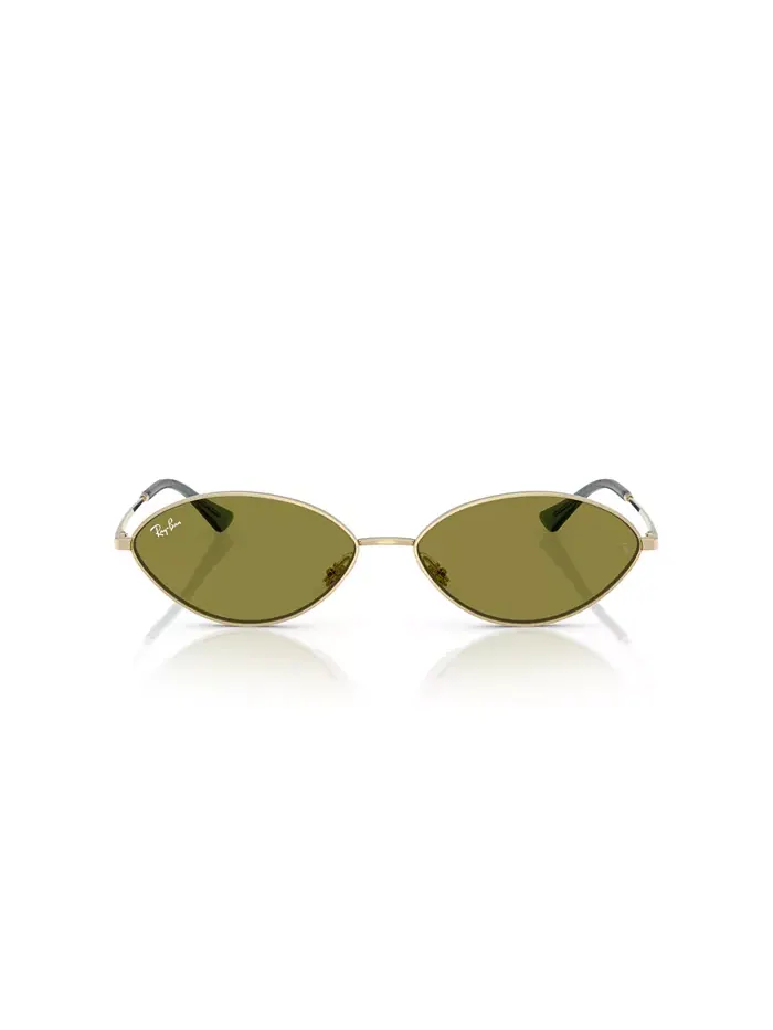 Унисекс поляризованные солнцезащитные очки, RB3757 Ray-Ban — изображение 5 из 6, бледный золотистый