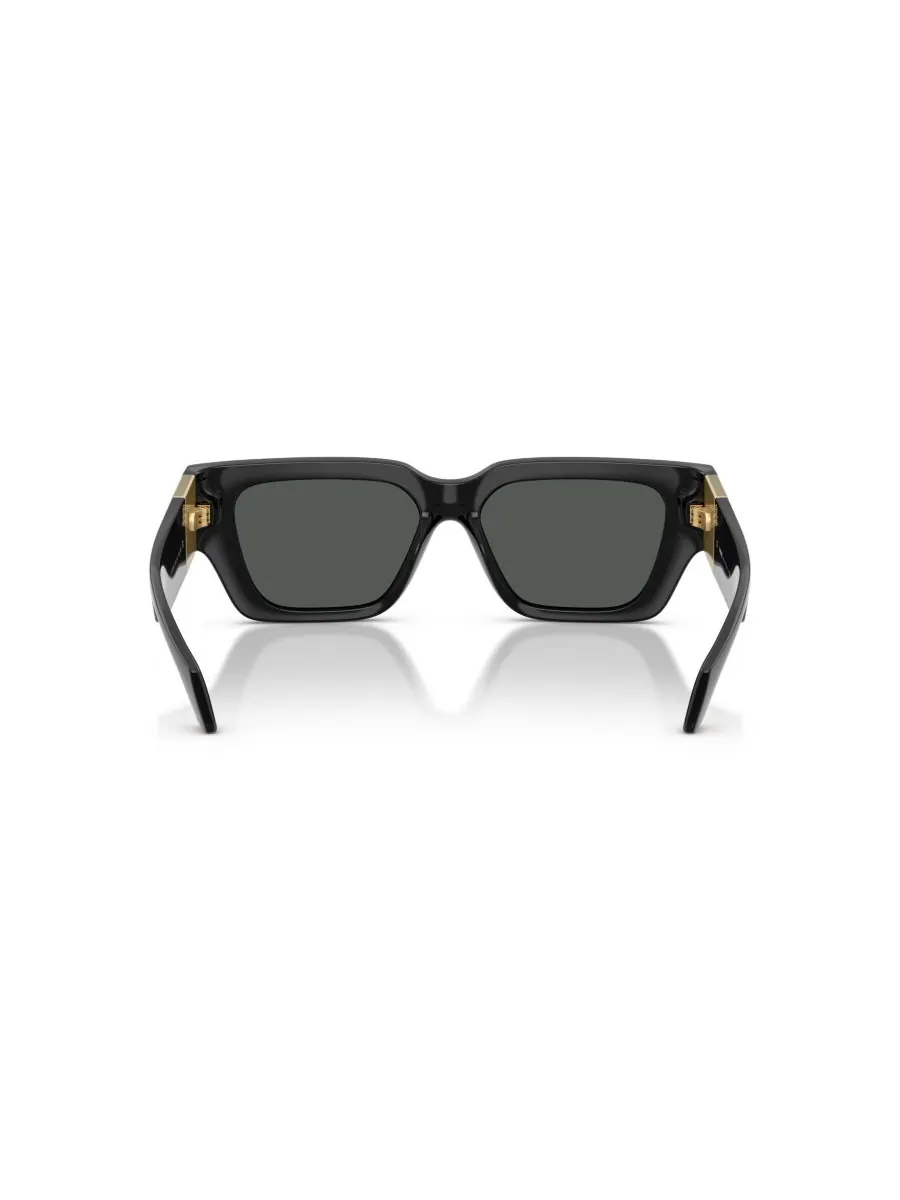 Женские квадратные солнцезащитные очки, VE4497U Versace — изображение 4 из 4, черный