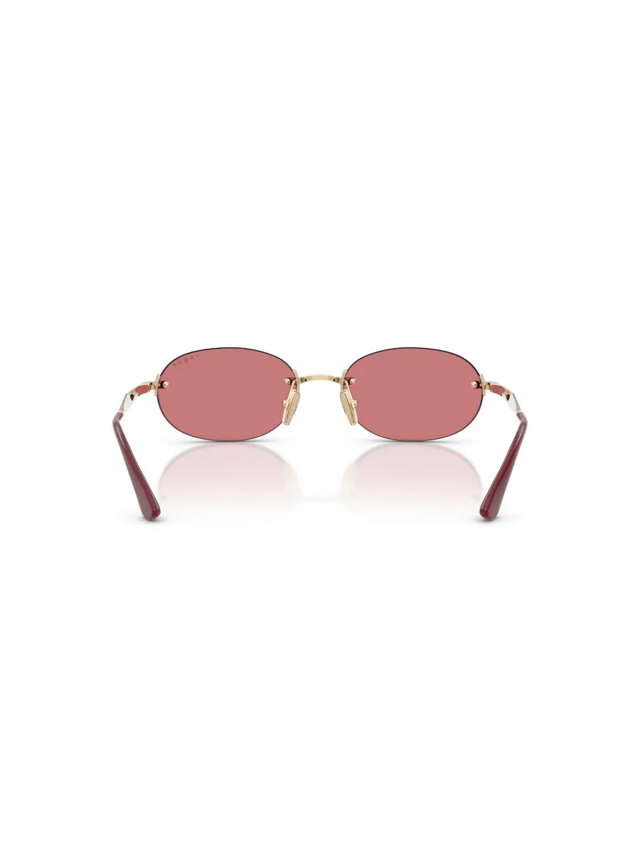 Женские овальные солнцезащитные очки, VO4342S Vogue Eyewear — изображение 4 из 10, бледный золотистый