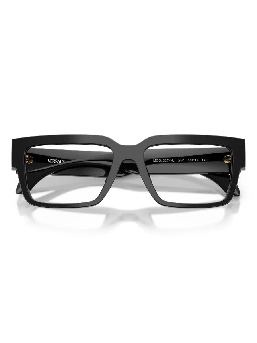 Мужские прямоугольные очки, VE3374U Versace — изображение 3 из 6, черный