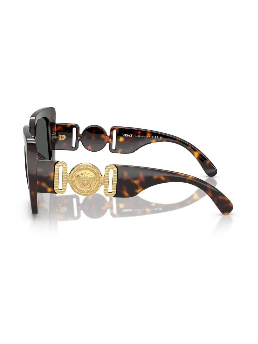Женские солнцезащитные очки VE4478U Versace — изображение 3 из 6, коричневый