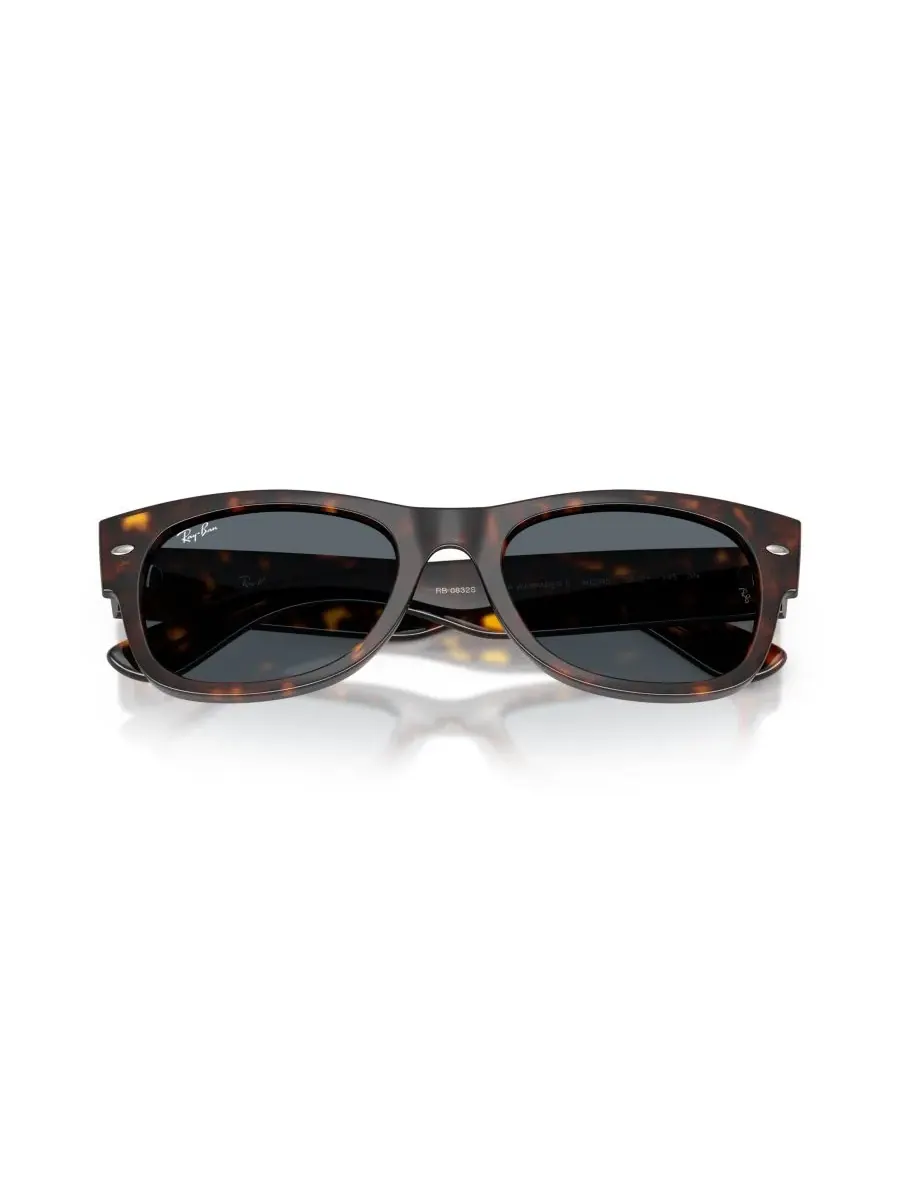 Солнцезащитные очки унисекс Mega Wayfarer, RB0832S Ray-Ban — изображение 4 из 7, коричневый