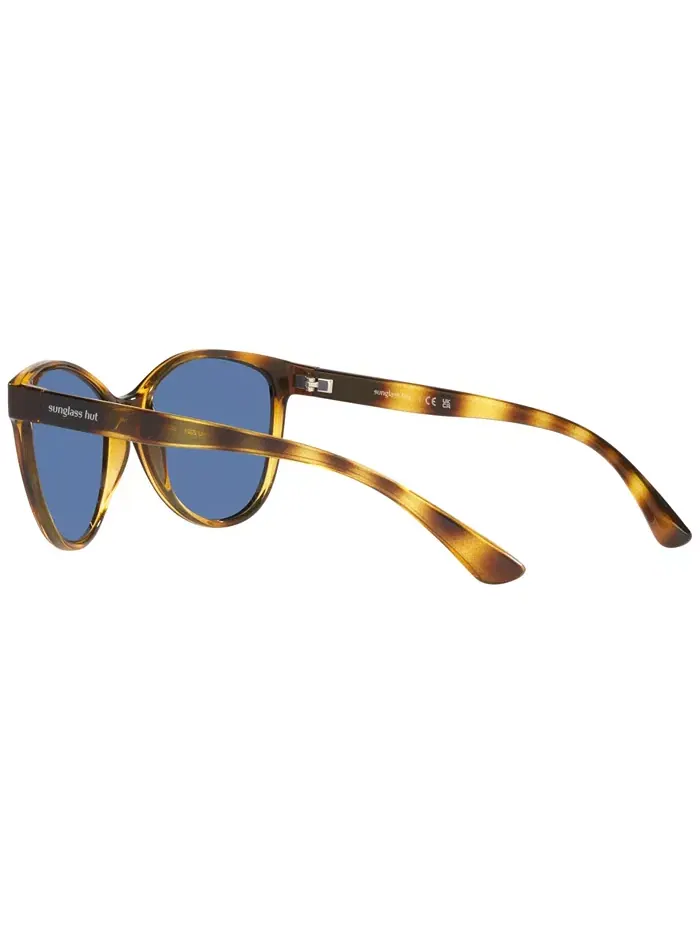 Женские солнцезащитные очки, HU202155-X Sunglass Hut Collection — изображение 6 из 10, коричневый